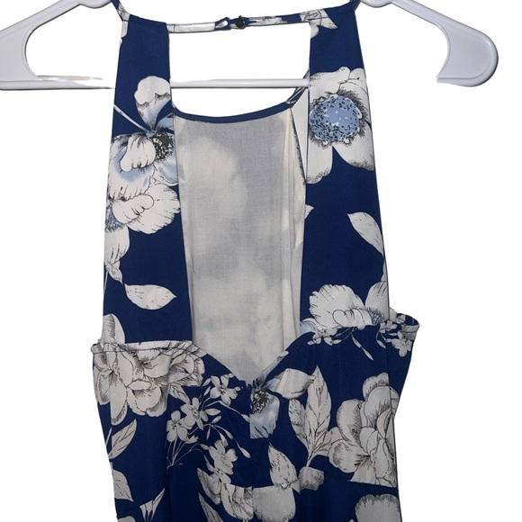 Lulus In Blossom Blue Floral Print Maxi Dress - Picture 13 of 14